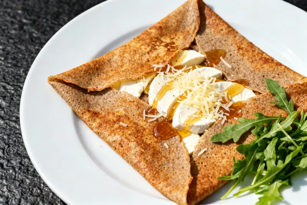 Galette chèvre-miel