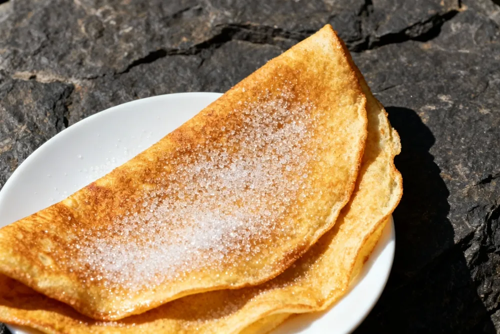 Crêpe sucre maison